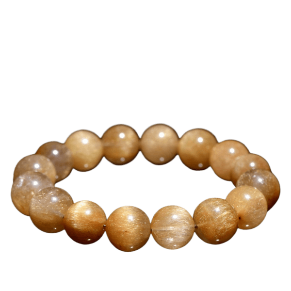 Natural Venus Round Bead Bracelet - 图片 11