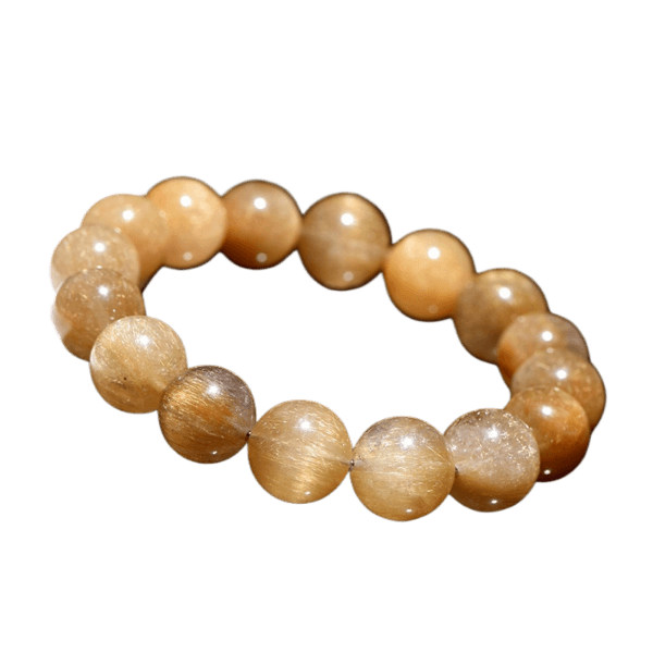 Natural Venus Round Bead Bracelet - 图片 9