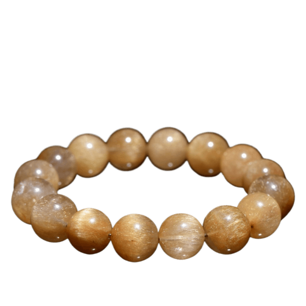 Natural Venus Round Bead Bracelet - 图片 4